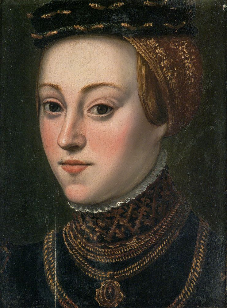 Art Print: Daughter of Ferdinand I, perhaps Barbara ca 1563