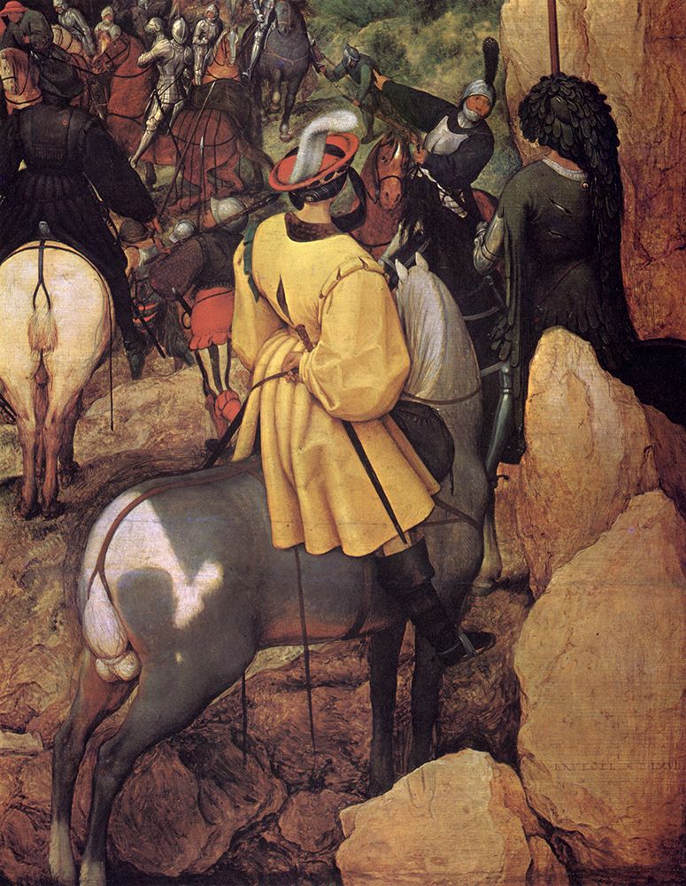 Art Print: The Conversion of St. Paul detail 1567