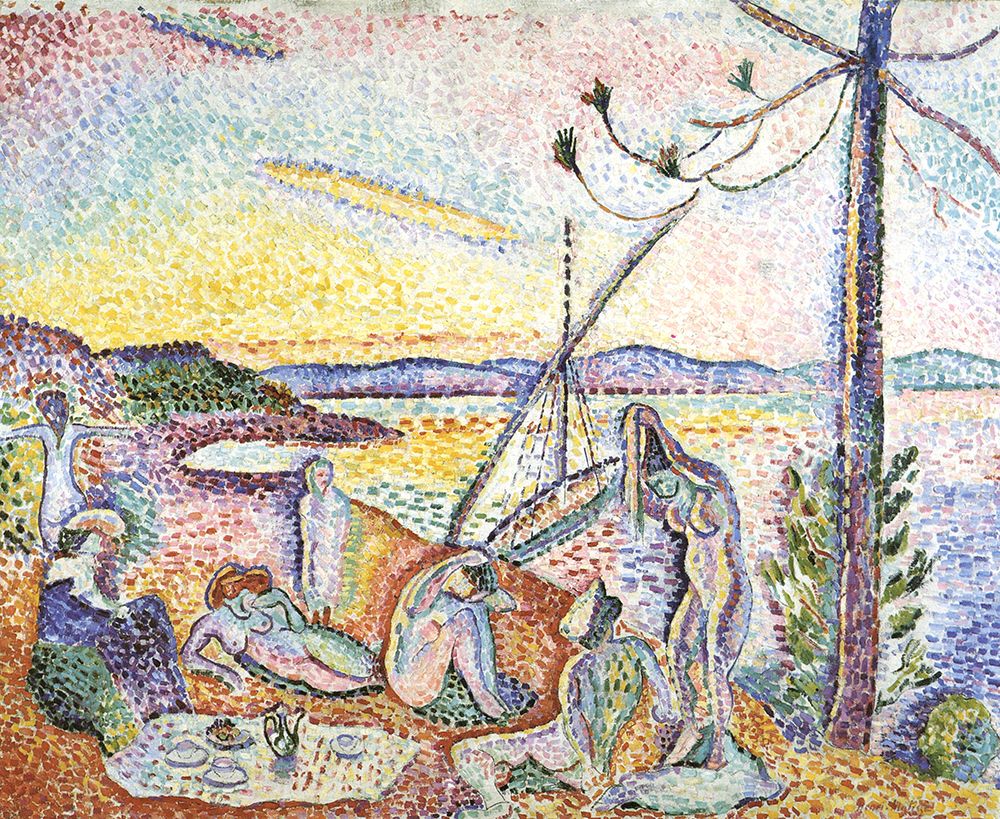 Wall Art Painting id:764484, Name: Luxe The Bathers 1904, Artist: Matisse, Henri