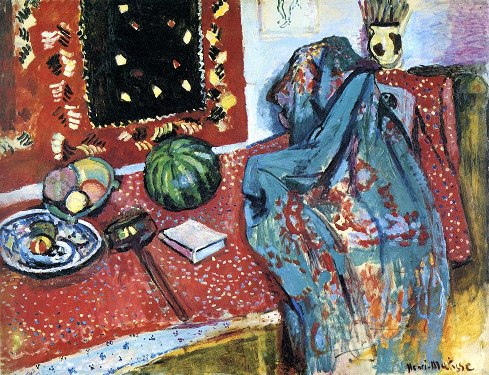 Wall Art Painting id:764505, Name: Oriental Rugs 1906, Artist: Matisse, Henri