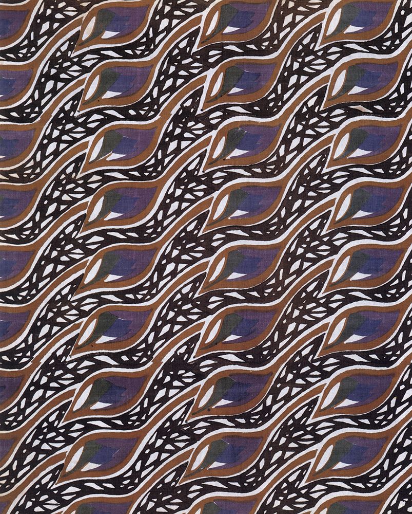 Wall Art Painting id:764582, Name: Fabric Design for William Foxton 1918, Artist: Mackintosh, Charles Rennie