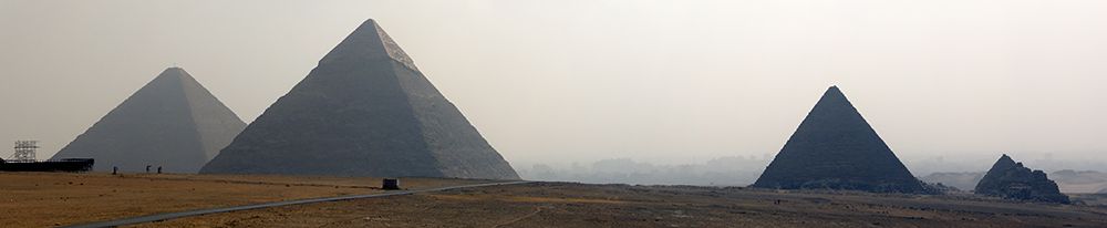 Art Print: Pyramids Panorama