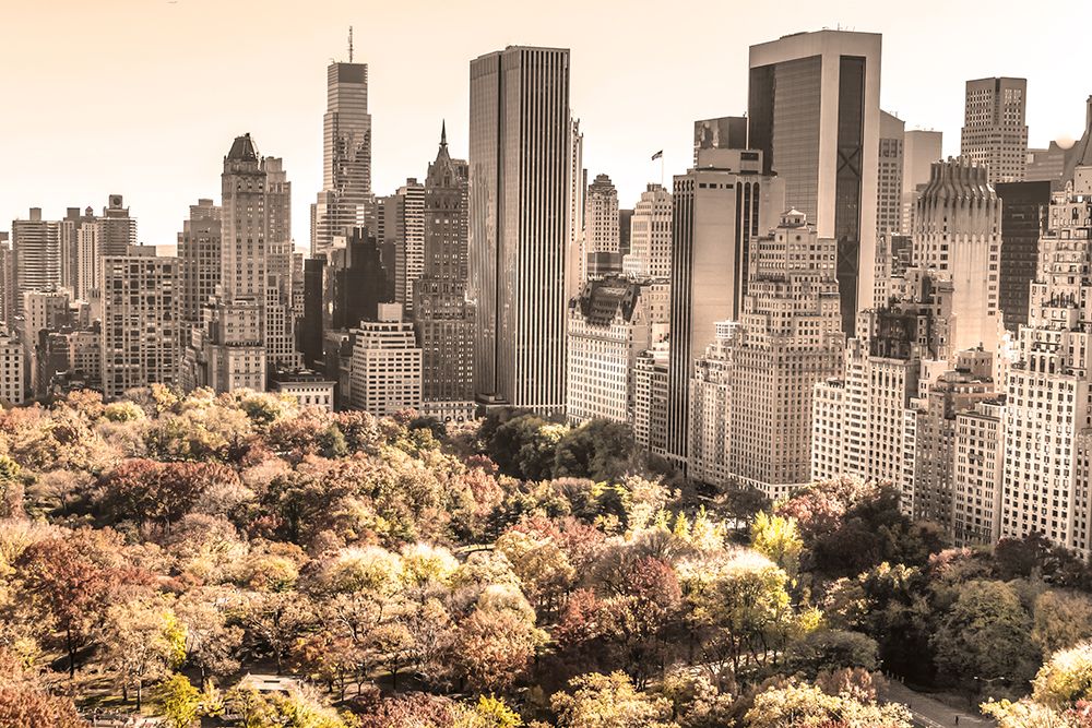 Art Print: New York City Sepia