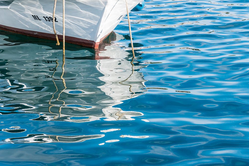 Art Print: Boat Reflections