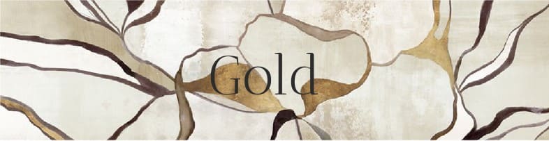 Gold banner