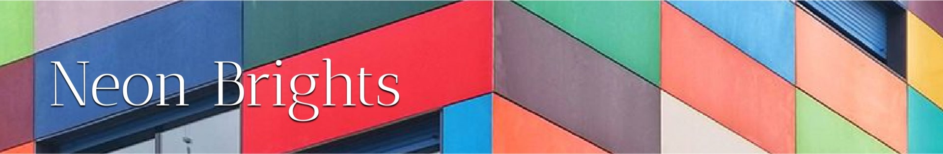 Neon Brights banner