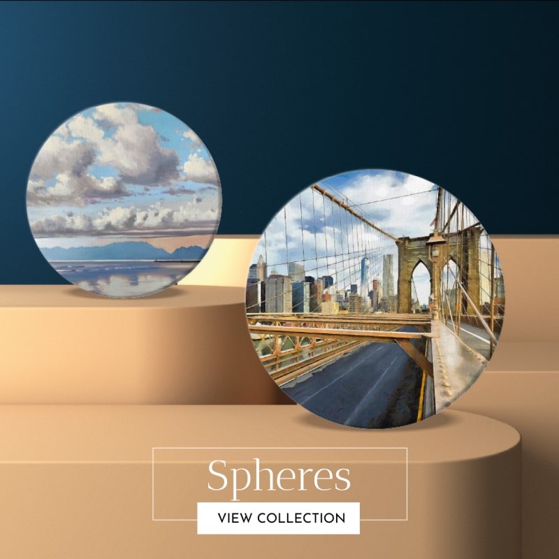 Artworks in Round Shape