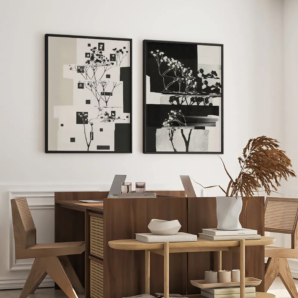 Set of wall art painting,Nature Morte