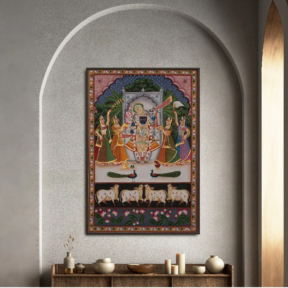 Set of wall art painting,PICHWAI ARTWORK