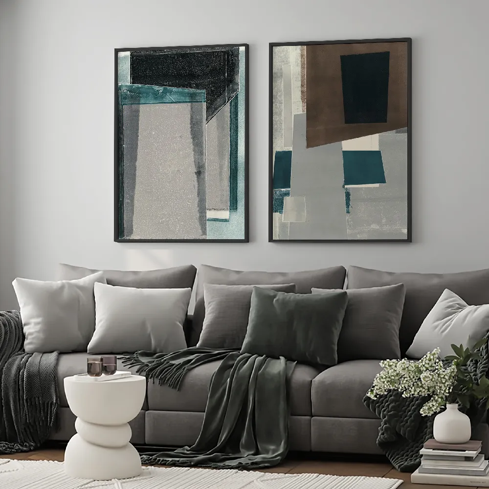 Set of wall art painting,The City Gates 