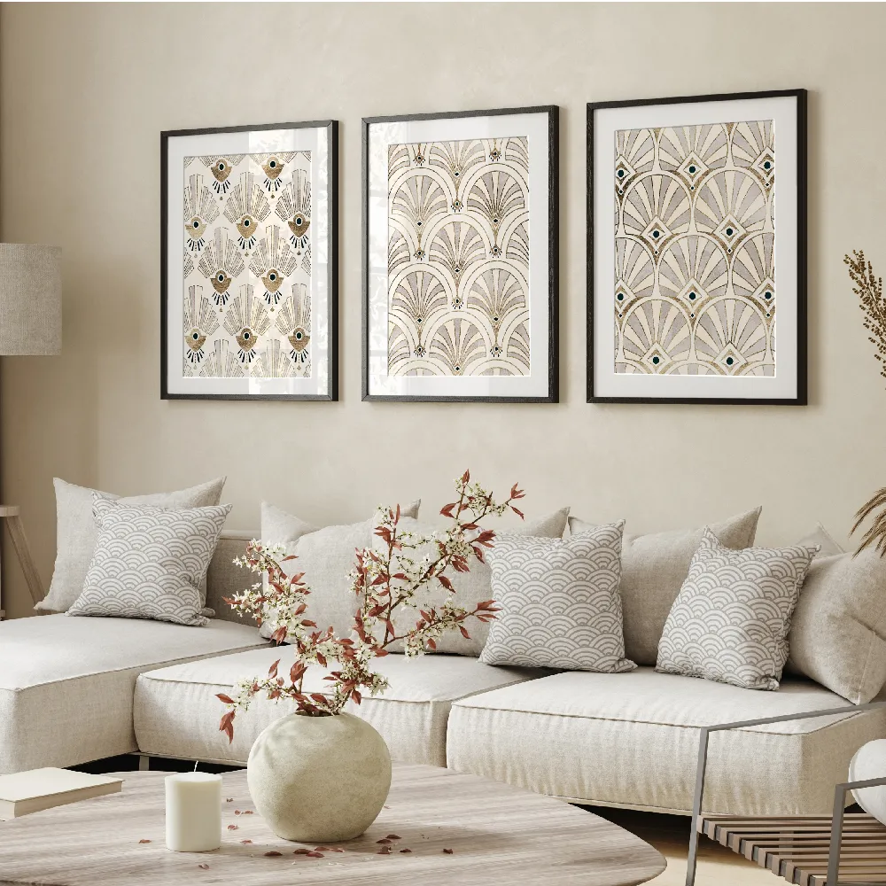 Set of wall art painting,Deco Patterning