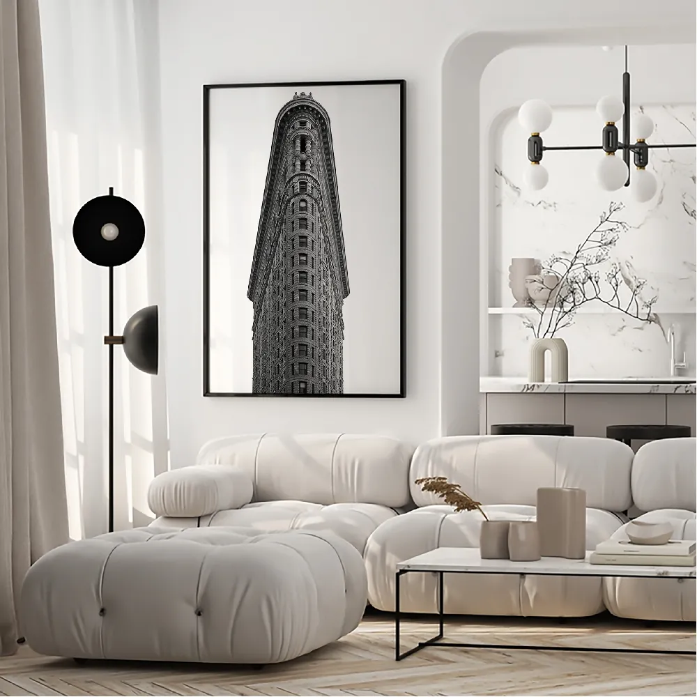 Set of wall art painting,Down Town