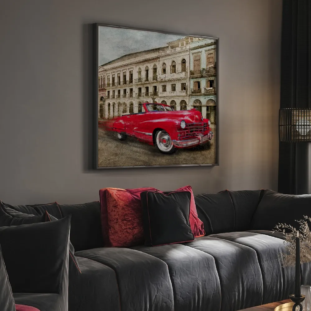 Set of wall art paintings full view