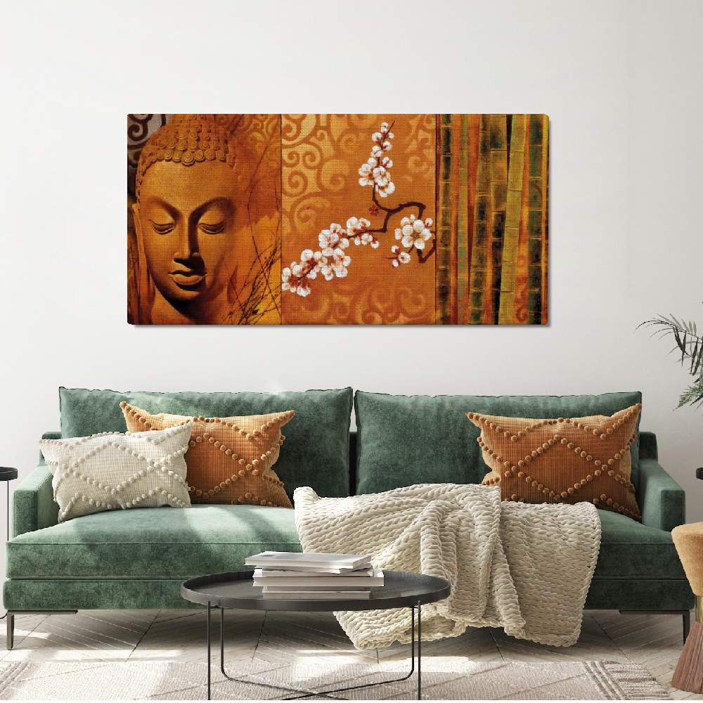Set of wall art paintings full view