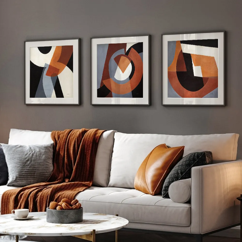 Set of wall art painting,Deconstructed