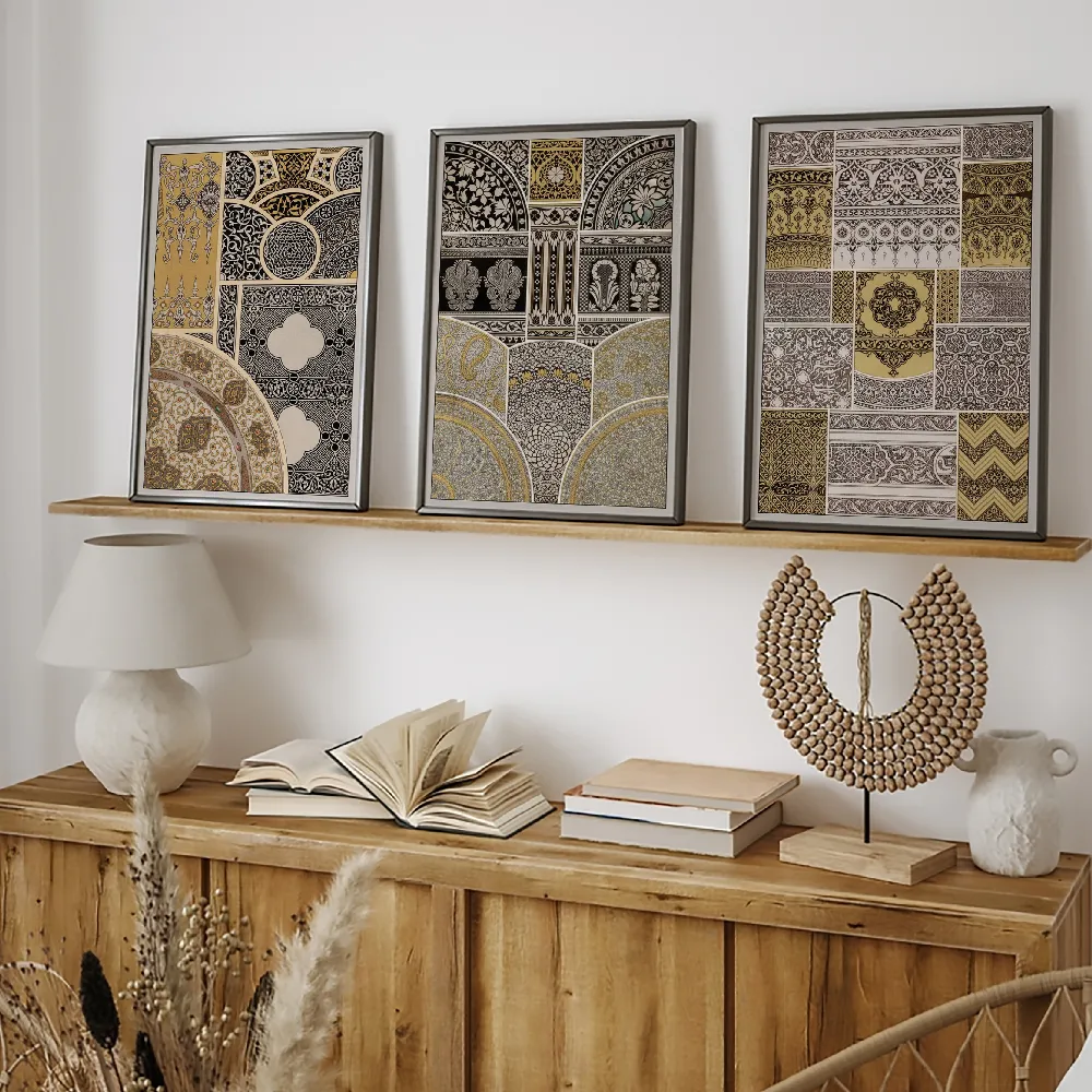 Set of wall art painting,Ornamental