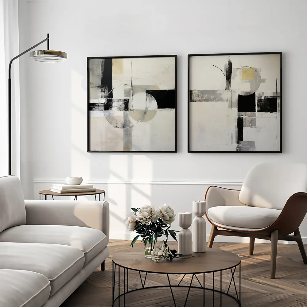 Set of wall art painting,Journey Through Chaos