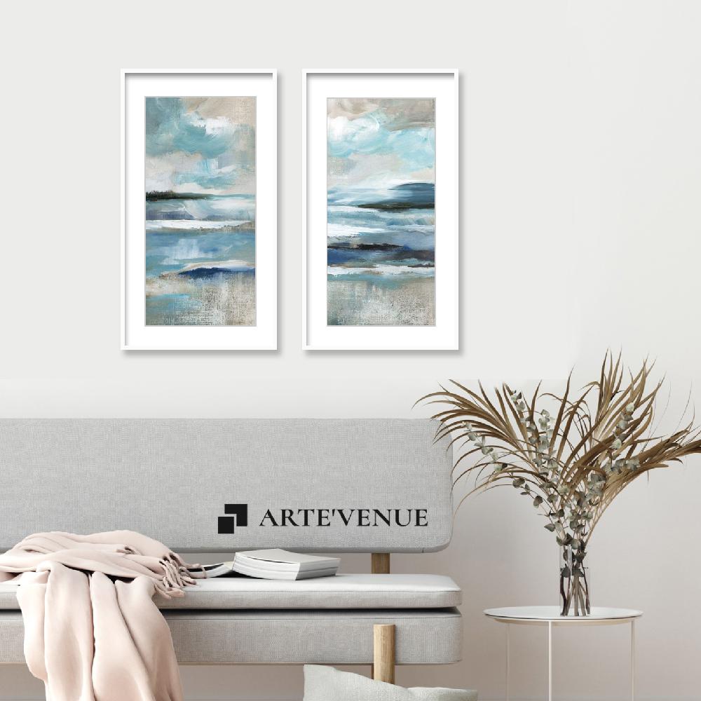 Set of wall art painting,Distant Drama 