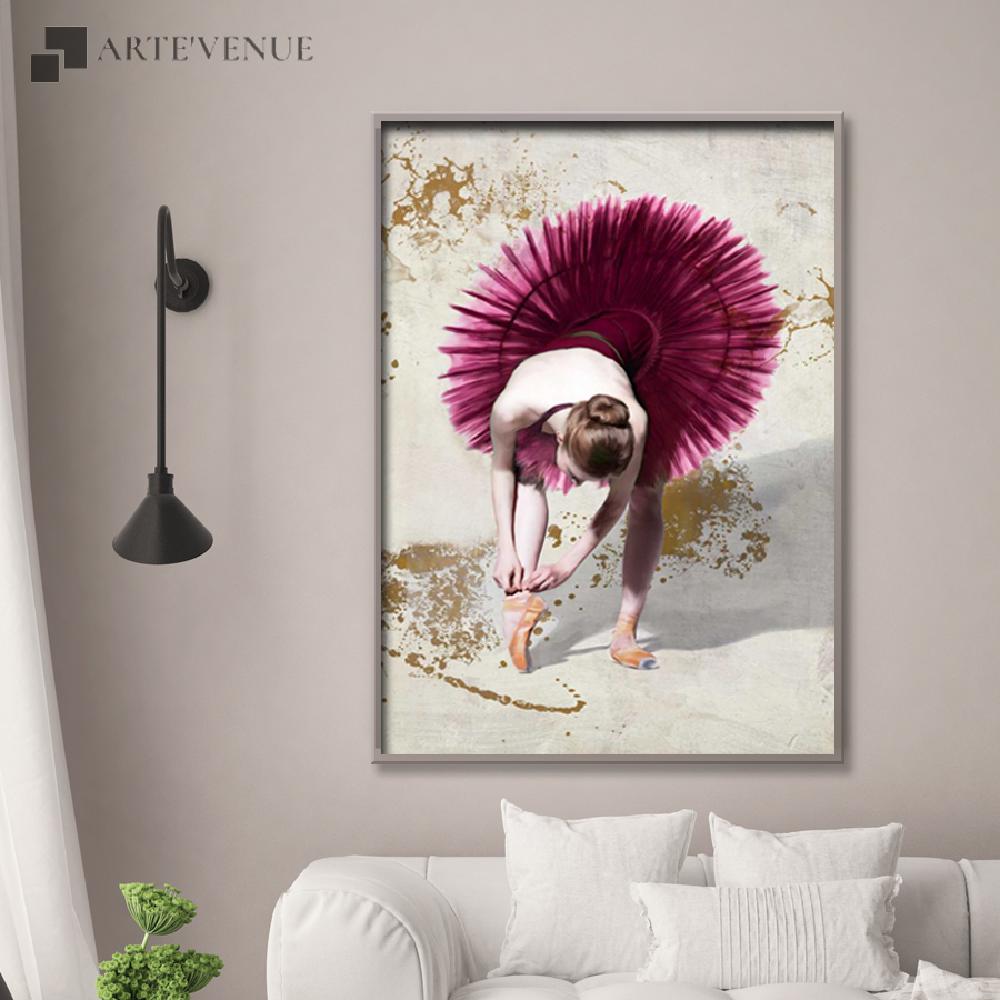 Set of wall art paintings full view