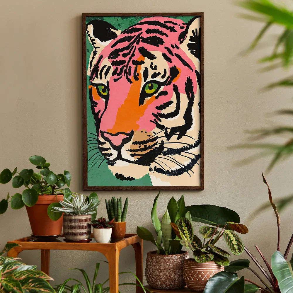 Set of wall art painting,Strong Look