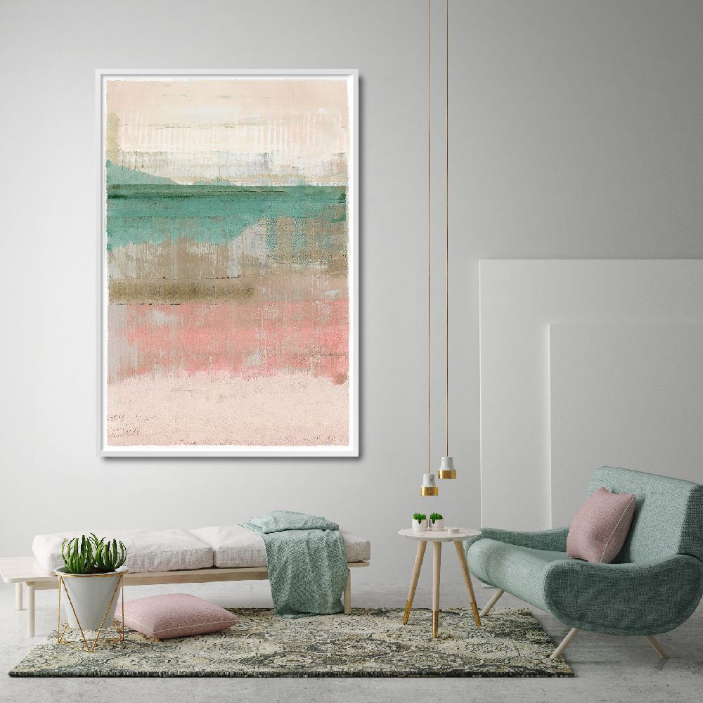 Set of wall art paintings full view