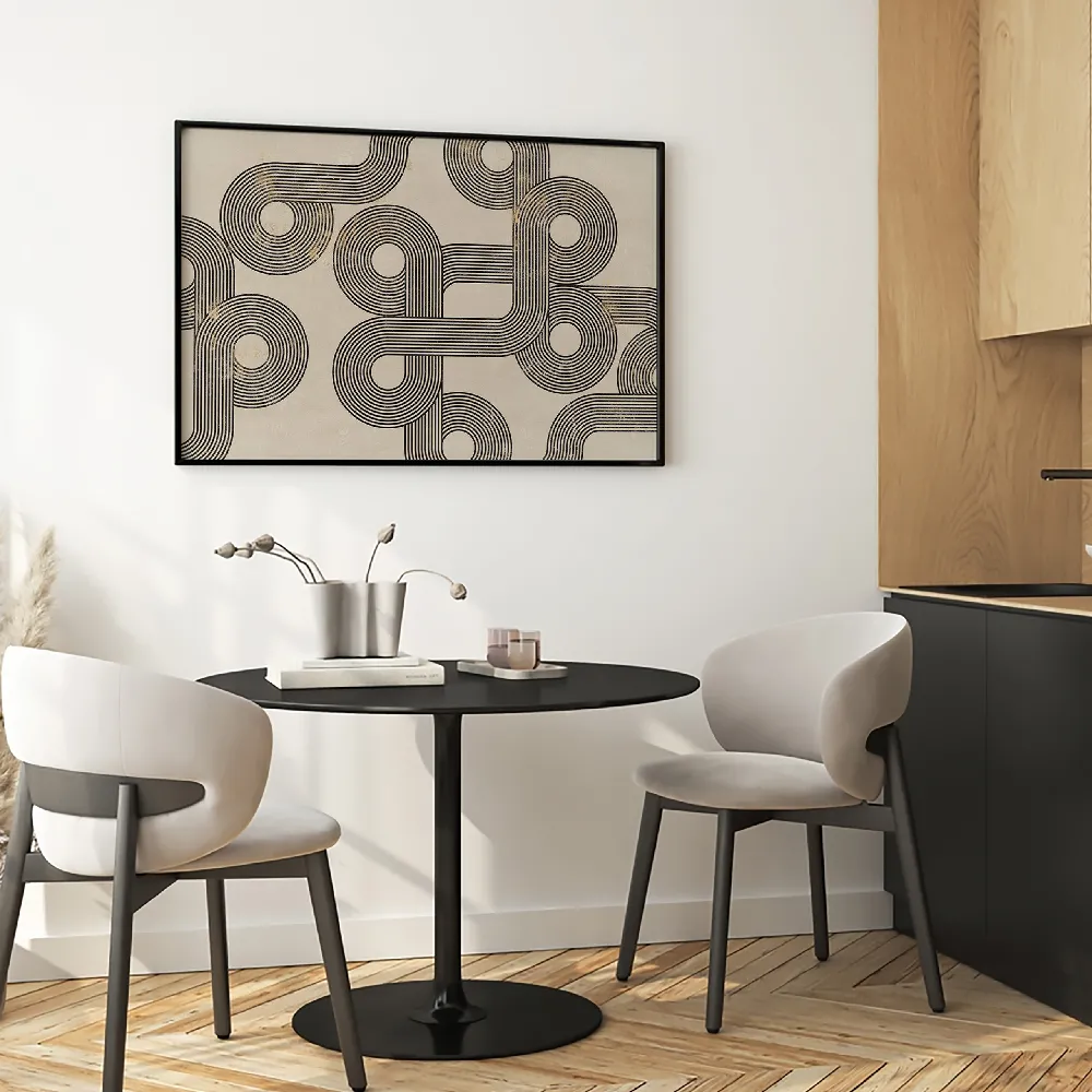 Set of wall art painting,Form Follows