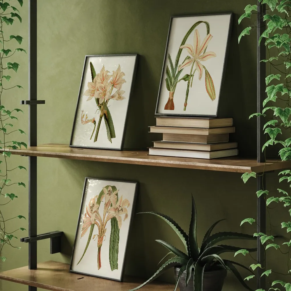 Set of wall art paintings full view