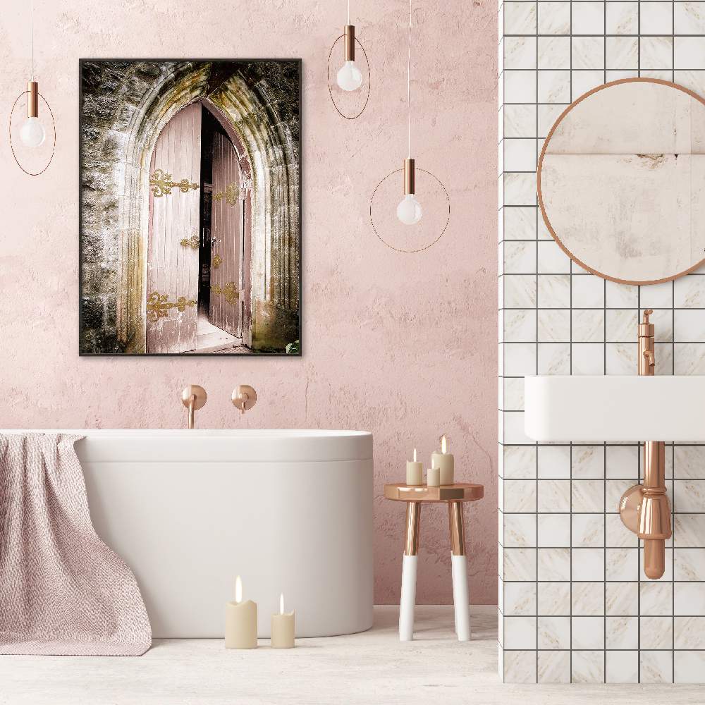 Set of wall art paintings full view