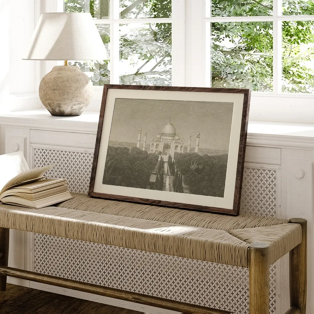 Set of wall art painting,Taj Mahal Postcard