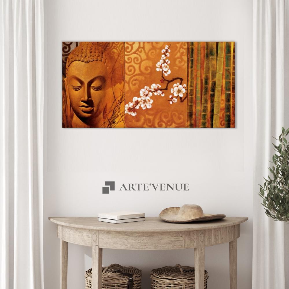 Set of wall art paintings full view