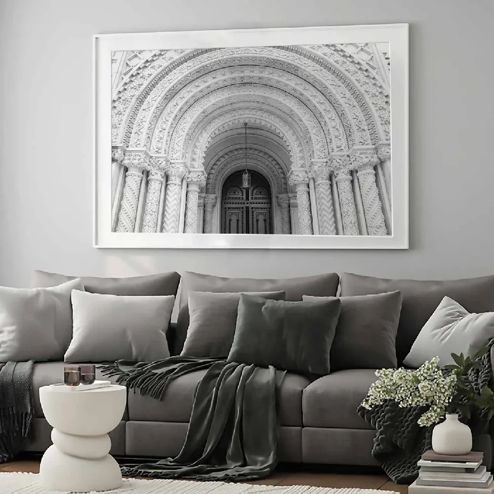 Set of wall art painting,Masonic Entrance