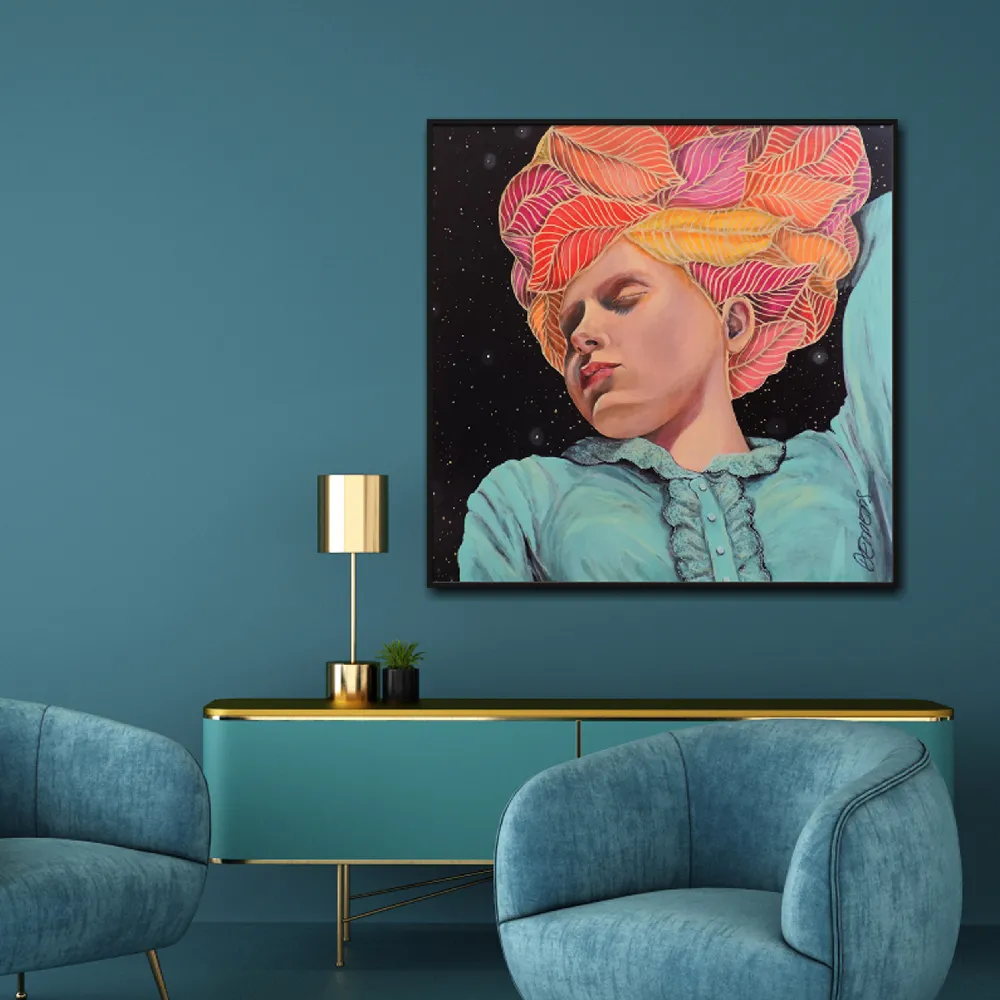 Set of wall art painting,Bain De Lune