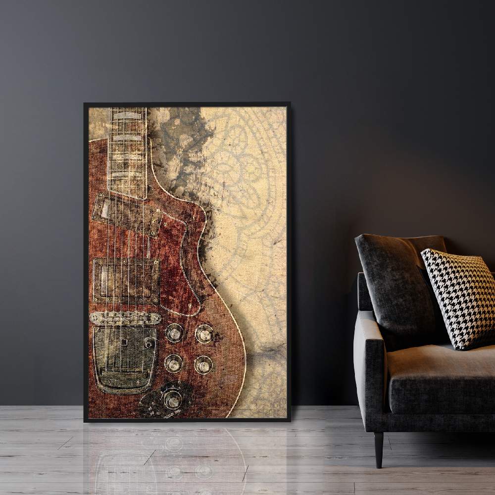 Set of wall art paintings full view