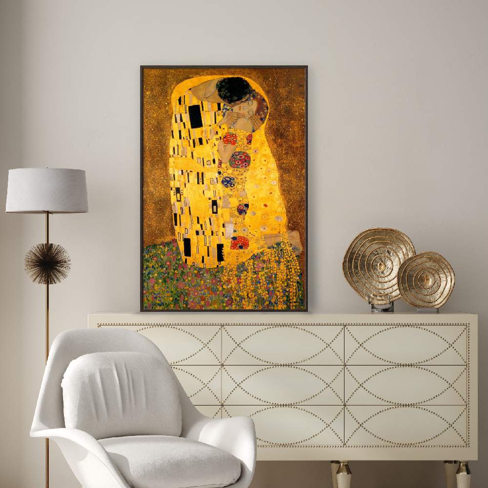 Set of wall art paintings full view