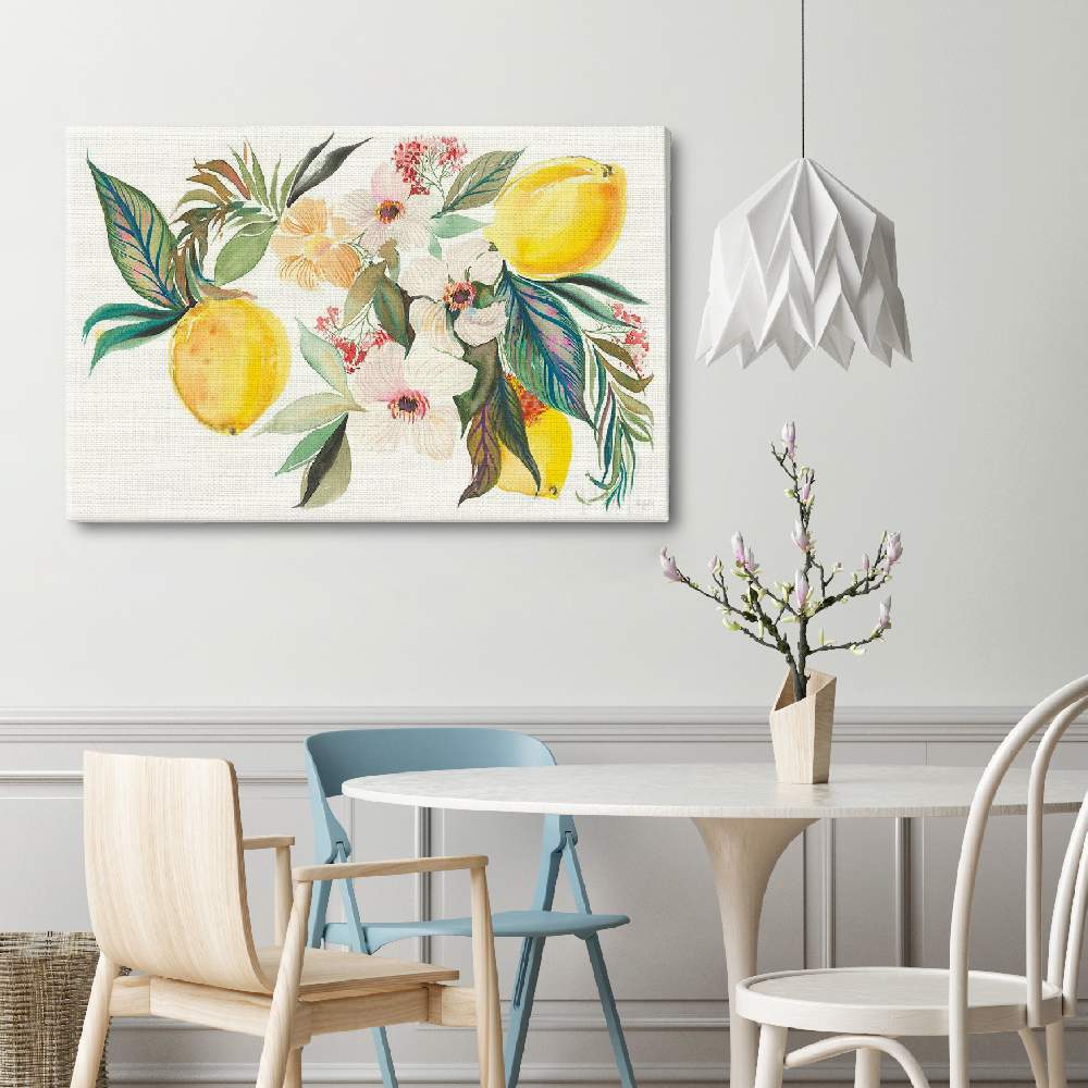 Set of wall art paintings full view