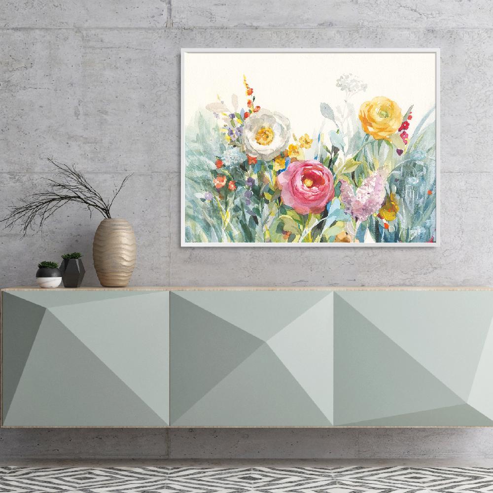 Set of wall art paintings full view