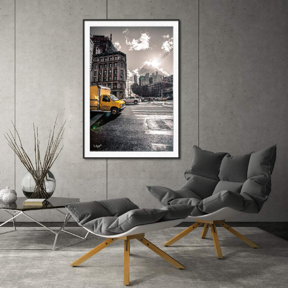 Set of wall art paintings full view