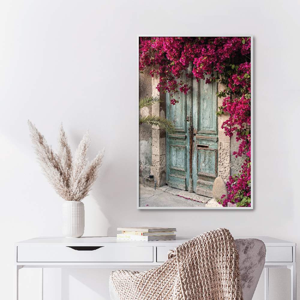 Set of wall art painting,Antique Doorway