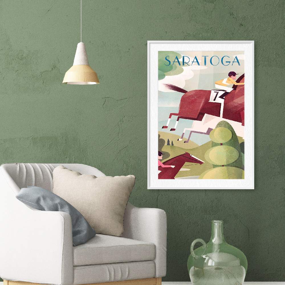 Set of wall art paintings full view