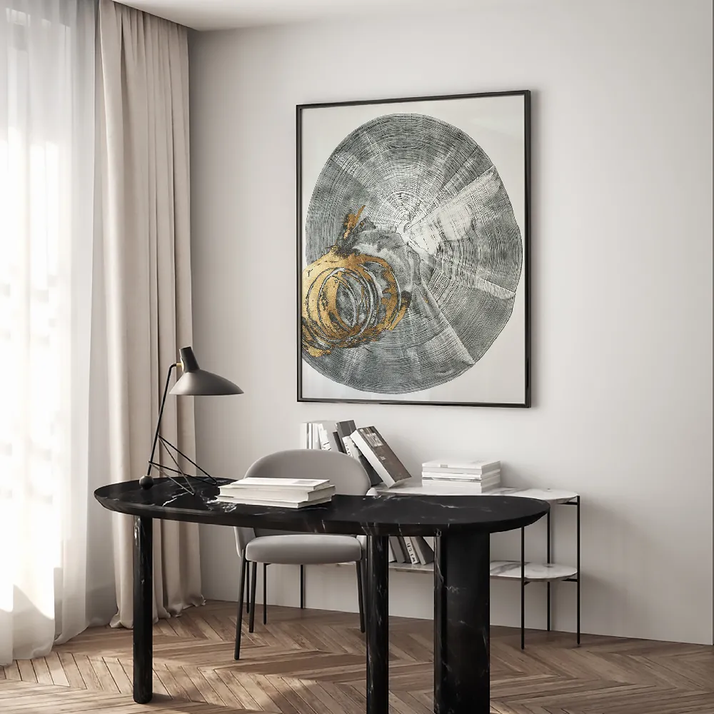 Set of wall art painting,Tree Body