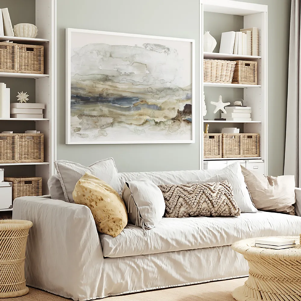 Set of wall art painting,The Fog