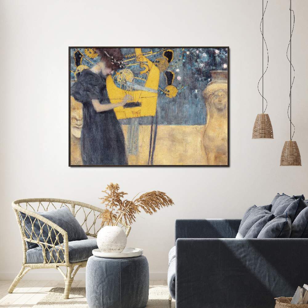 Set of wall art paintings full view