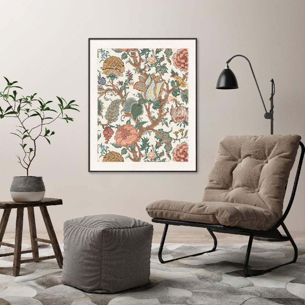 Set of wall art paintings full view