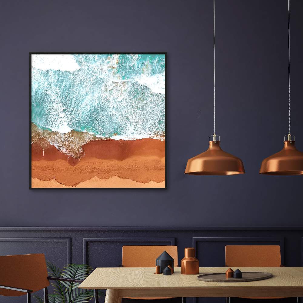 Set of wall art paintings full view