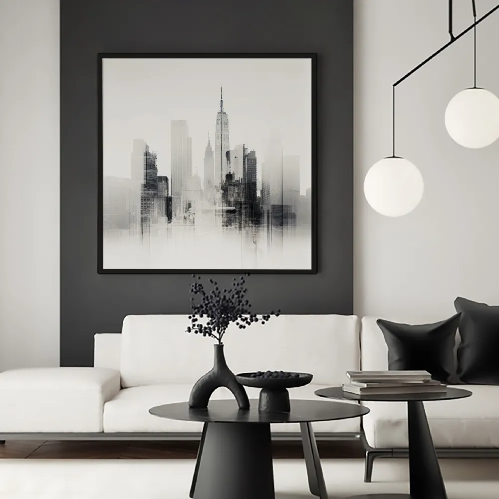 Set of wall art painting,New York Urban 
