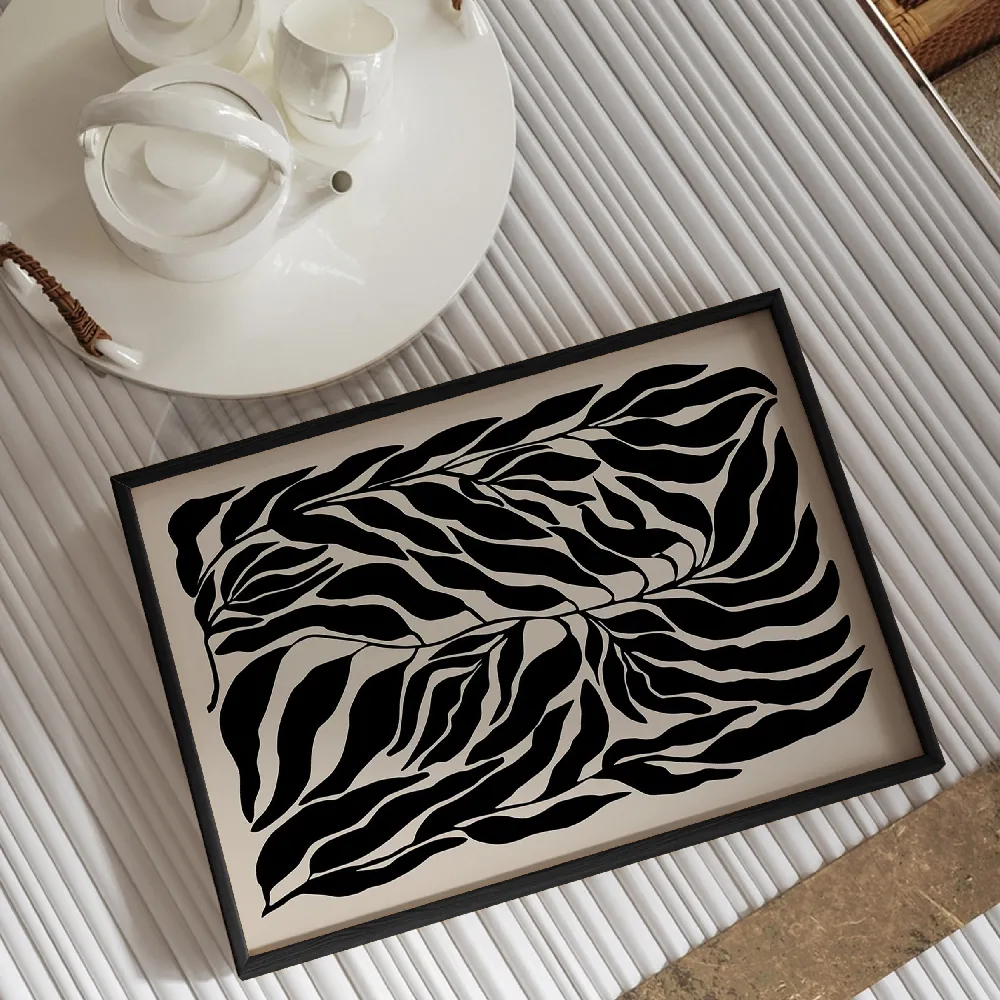 Set of wall art painting,Abstact Botanical