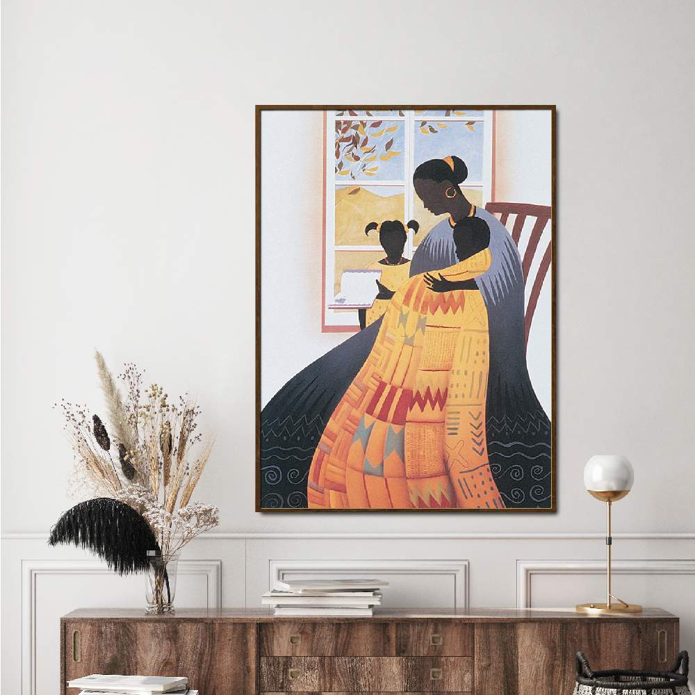 Set of wall art painting,Rocking Chair