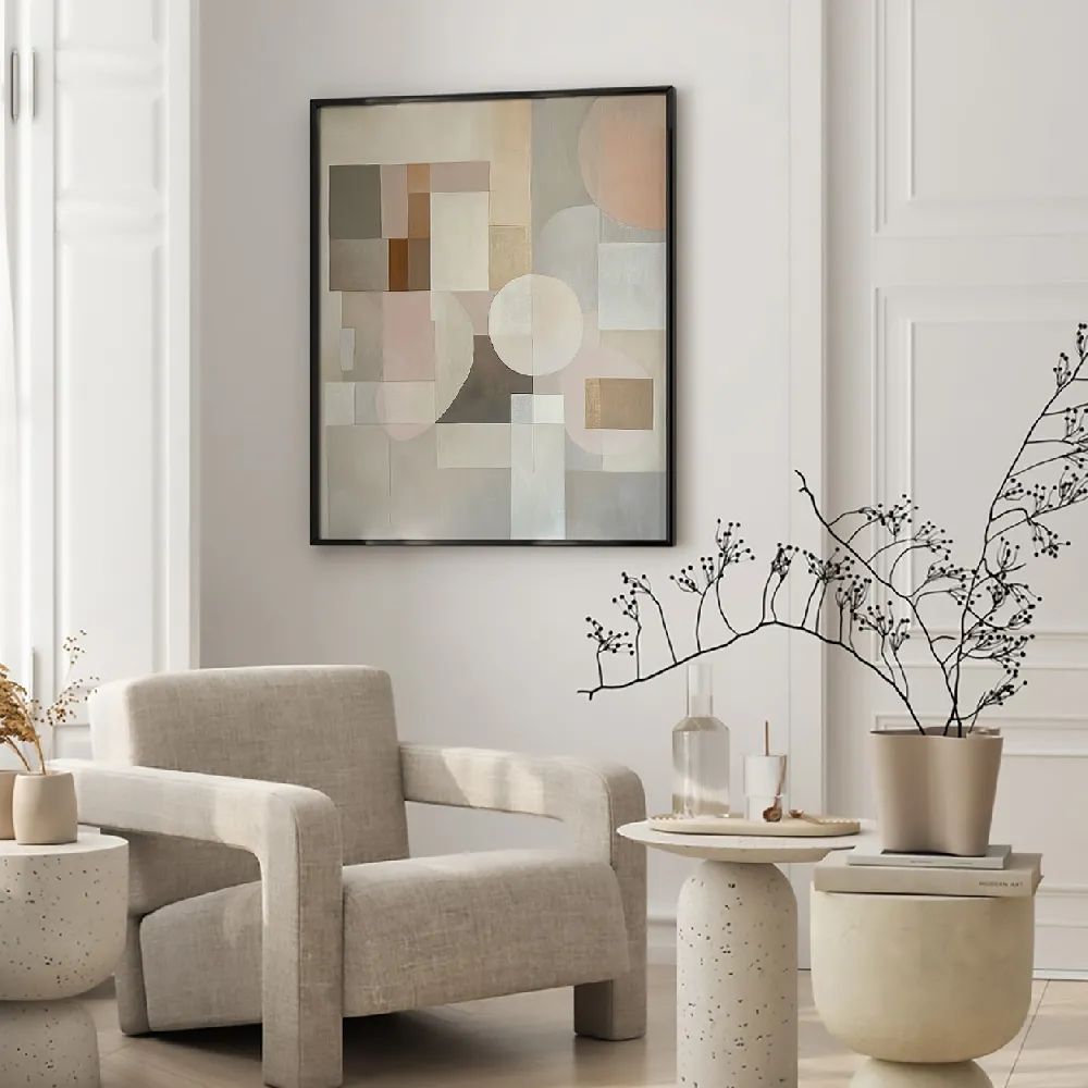 Set of wall art painting,Shape Shifters