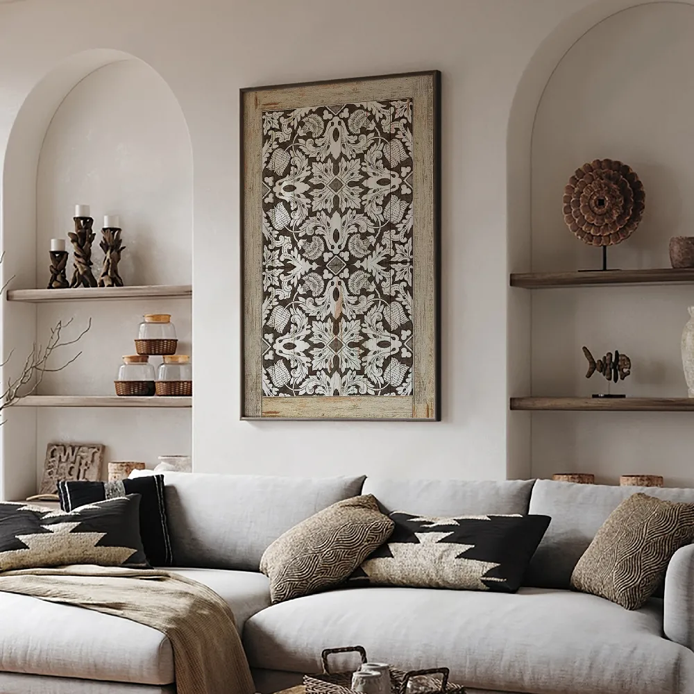 Set of wall art paintings full view