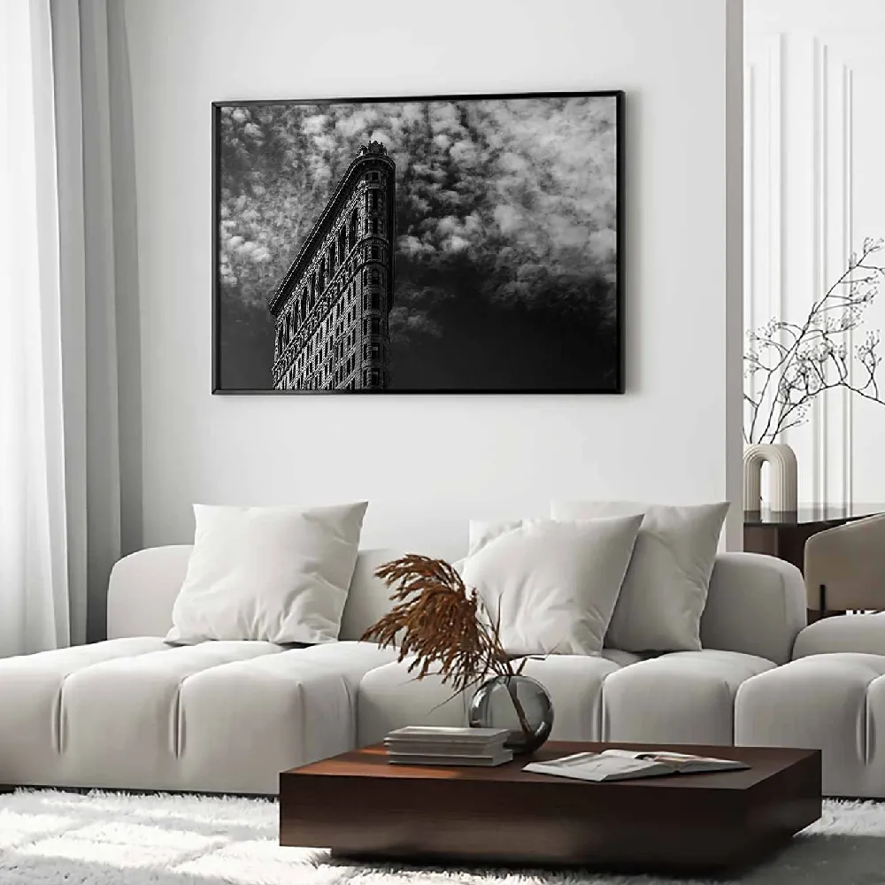 Set of wall art painting,Nyc, Flatiron